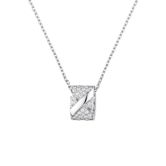 [⭐JeweliWhal]LIENS EVIDENCE DIAMOND PAVED NECKLACE
