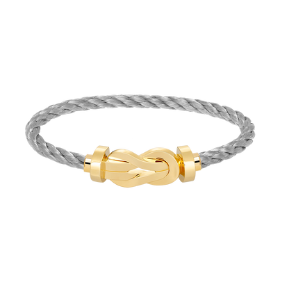 [⭐JeweliWhal]CHANCE LARGE 8 FIGURE BUCKLE NO DIAMOND BRACELET GOLD