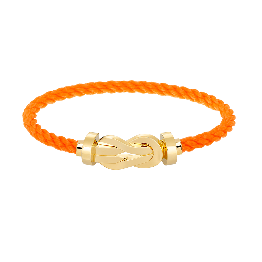 [⭐JeweliWhal]CHANCE LARGE 8 FIGURE BUCKLE NO DIAMOND BRACELET GOLD