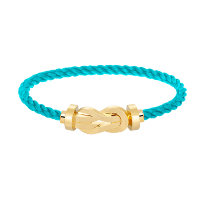 [⭐JeweliWhal]CHANCE LARGE 8 FIGURE BUCKLE NO DIAMOND BRACELET GOLD