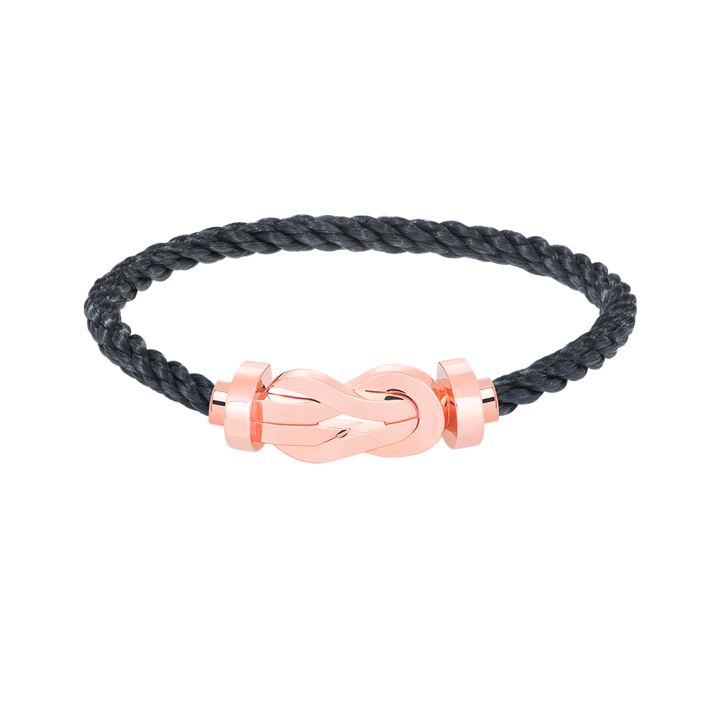 [⭐JeweliWhal]CHANCE LARGE 8 FIGURE BUCKLE NO DIAMOND BRACELET ROSE GOLD