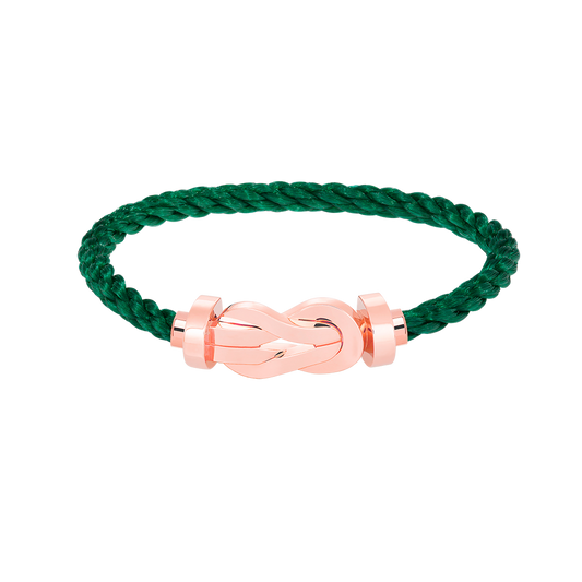 [⭐JeweliWhal]CHANCE LARGE 8 FIGURE BUCKLE NO DIAMOND BRACELET ROSE GOLD