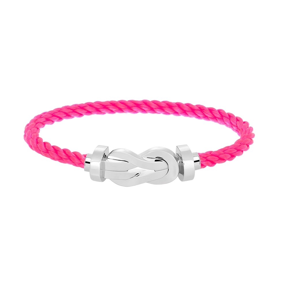 [⭐JeweliWhal]CHANCE LARGE 8 FIGURE BUCKLE NO DIAMOND BRACELET SILVER