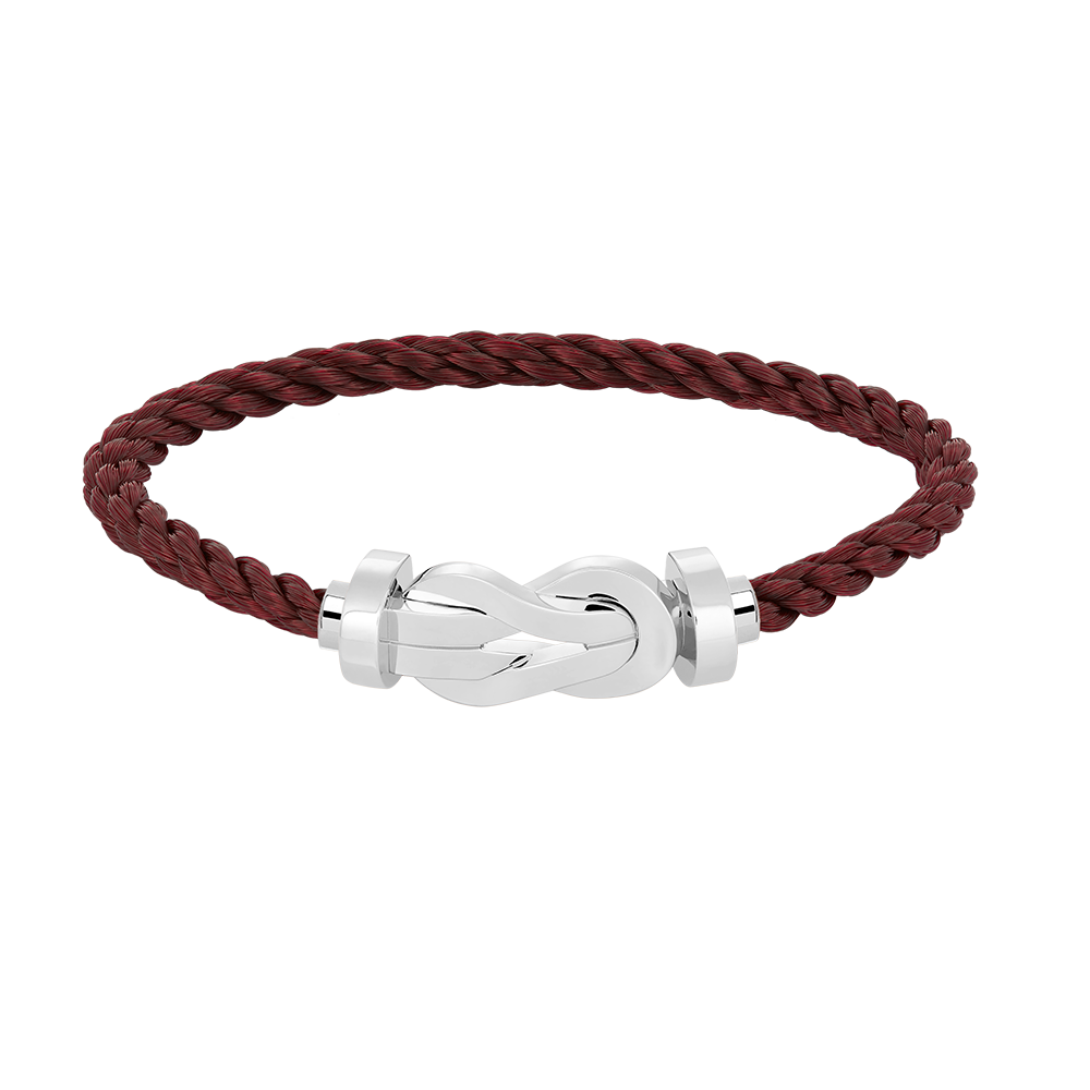 [⭐JeweliWhal]CHANCE LARGE 8 FIGURE BUCKLE NO DIAMOND BRACELET SILVER