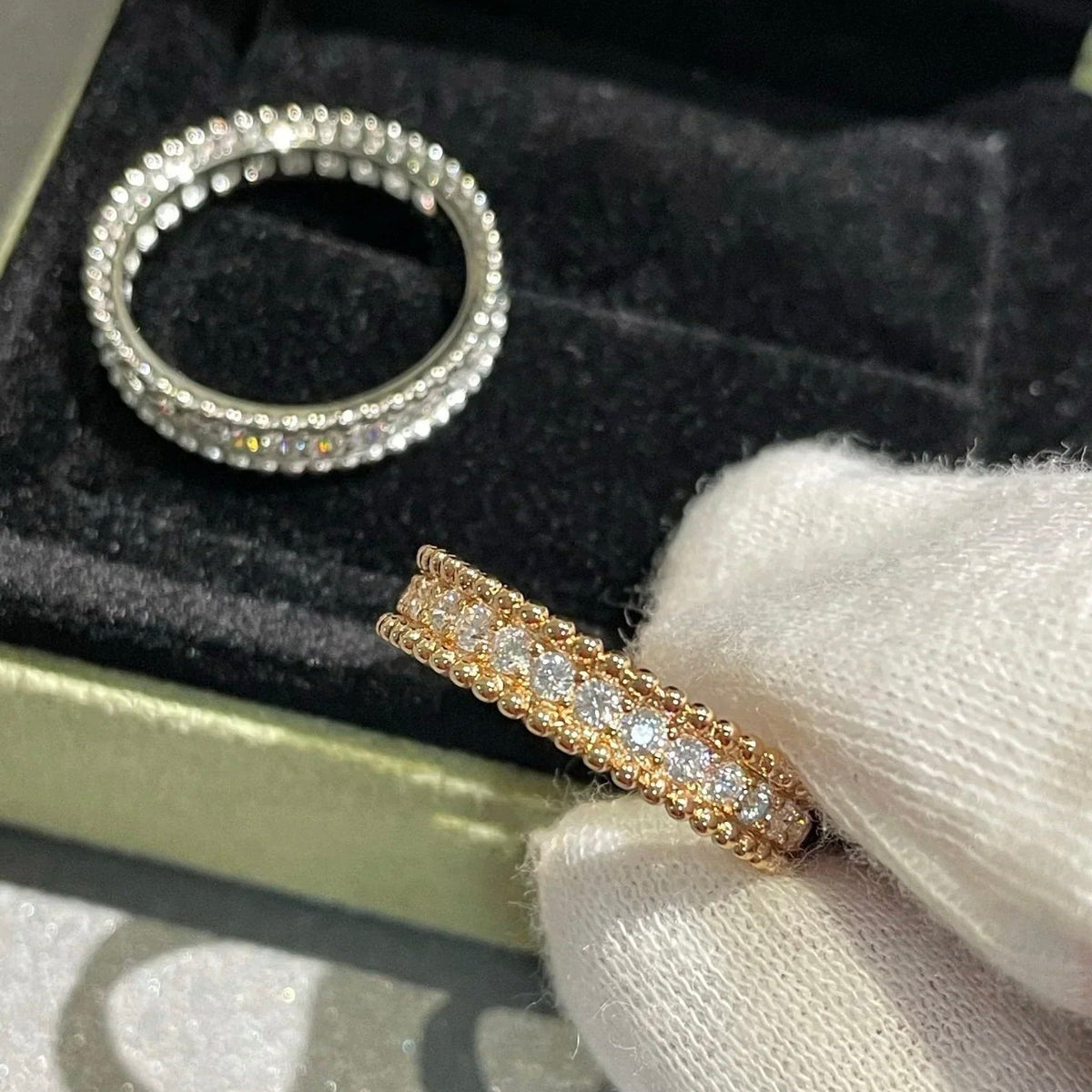 [⭐JeweliWhal]PERLEE DIAMOND SILVER RING