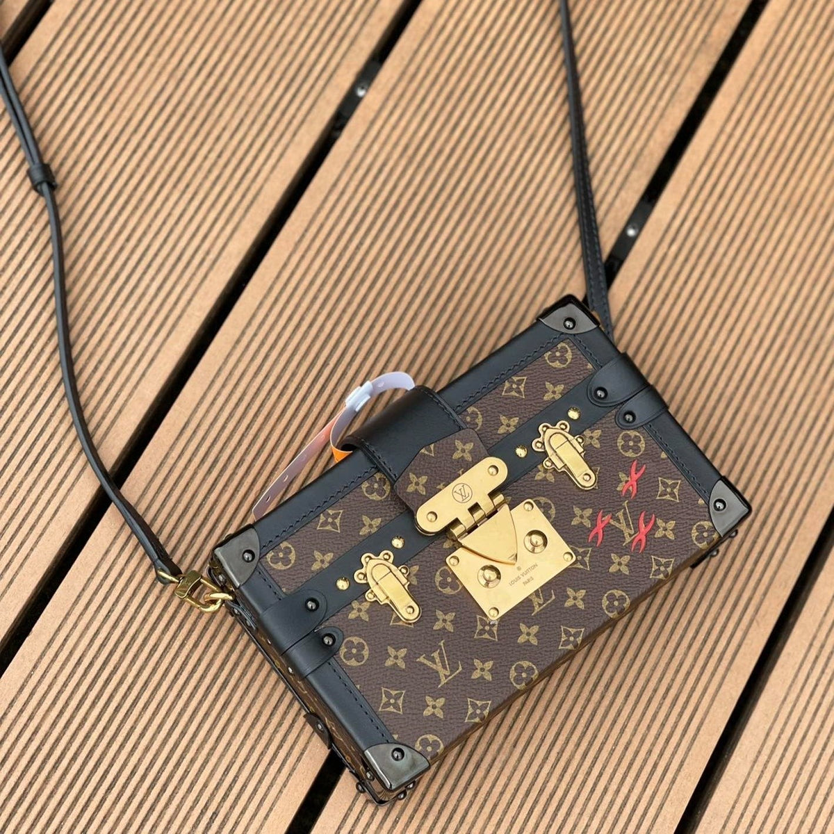 LV PETITE MALLE 20CM MONOGRAM CANVAS