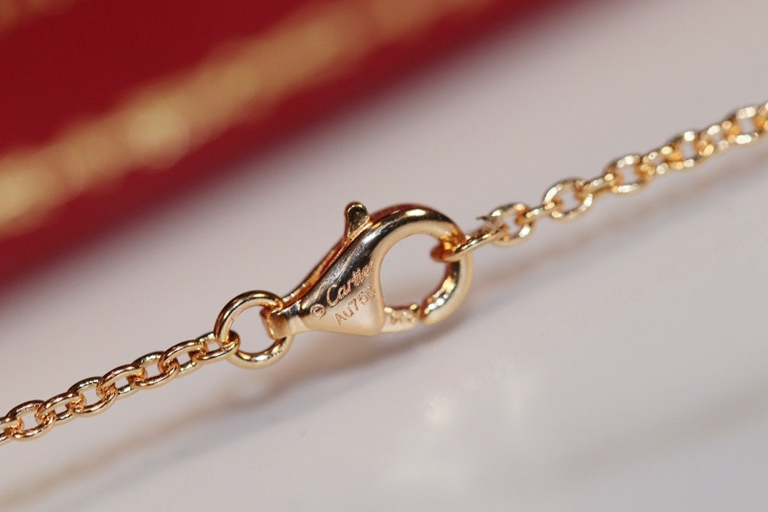 [⭐JeweliWhal]LOVE NECKLACE PINK GOLD AND SILVER
