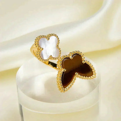 [⭐JeweliWhal]LUCKY BETWEEN THE FINGER RING