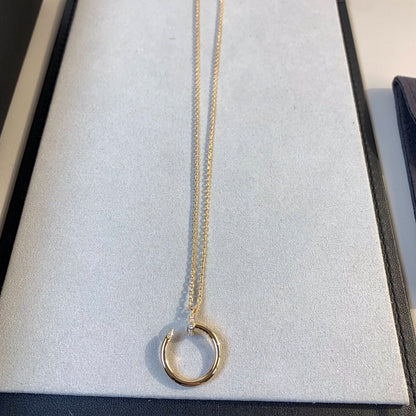 [⭐JeweliWhal]JUSTE NECKLACE PINK GOLD