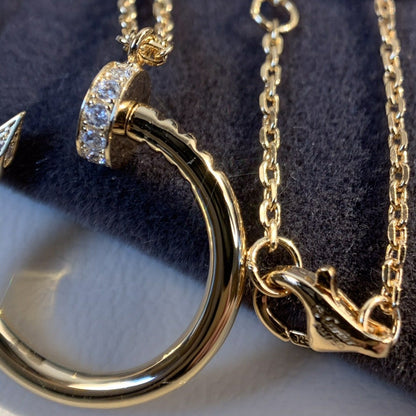[⭐JeweliWhal]JUSTE NECKLACE PINK GOLD