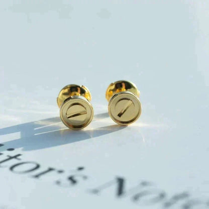 [⭐JeweliWhal]LOVE EARRINGS GOLD 10MM
