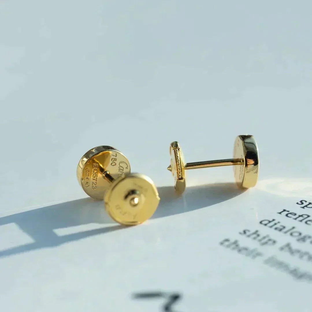 [⭐JeweliWhal]LOVE EARRINGS GOLD 10MM