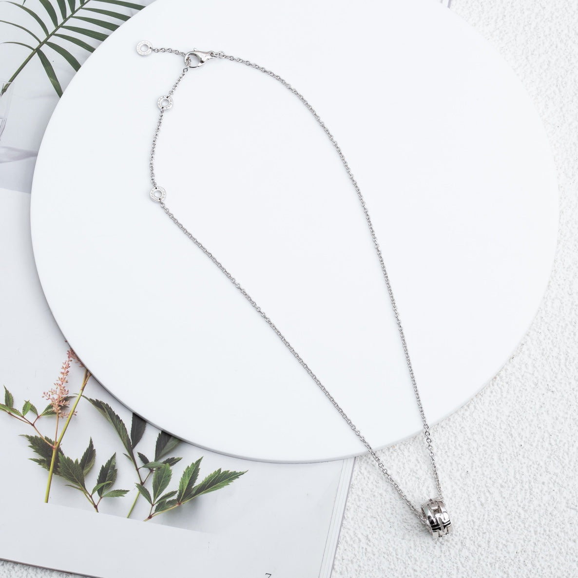 [⭐JeweliWhal]PARENTESI NECKLACE SILVER