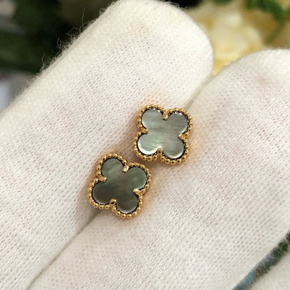 [⭐JeweliWhal]CLOVER MINI GOLD EARRINGS