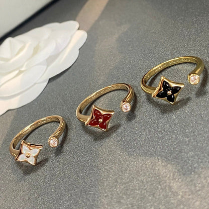 [⭐JeweliWhal]STAR 1 DIAMOND OPEN RING