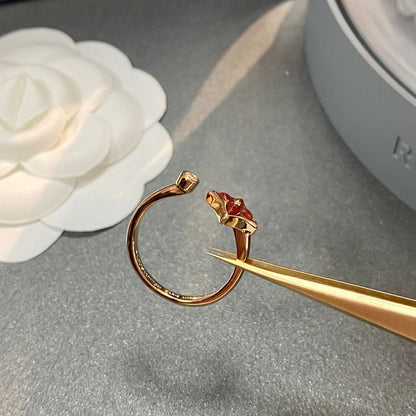 [⭐JeweliWhal]STAR 1 DIAMOND OPEN RING