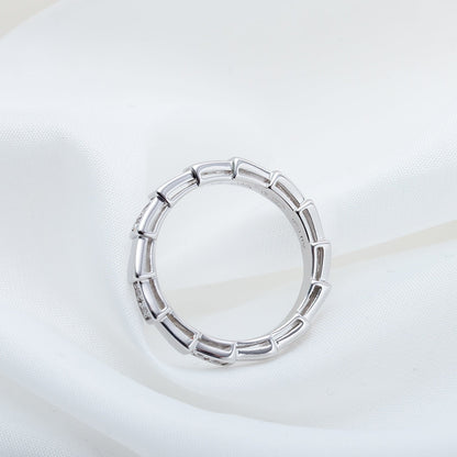 [⭐JeweliWhal]SERPENTI RING SILVER  3MM