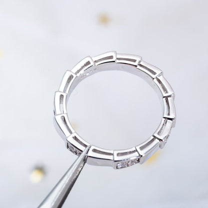 [⭐JeweliWhal]SERPENTI RING SILVER  3MM