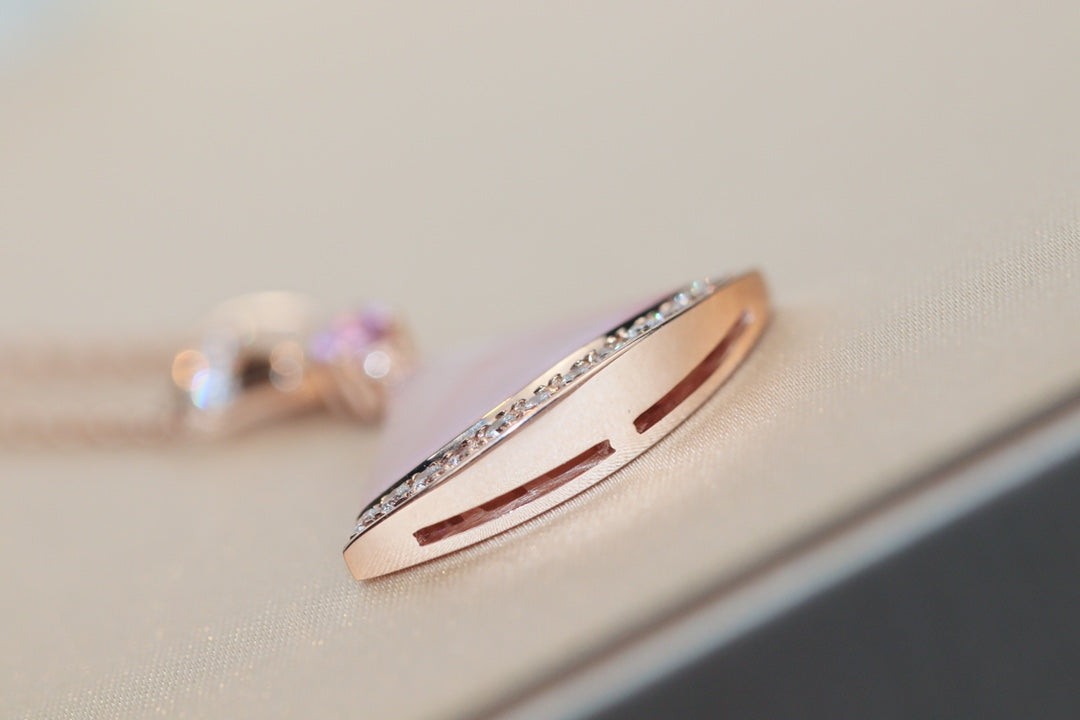 [⭐JeweliWhal]DREAM NECKLACE PINK MOP DIAMOND
