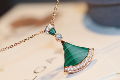 [⭐JeweliWhal]DREAM NECKLACE MALACHITE DIAMOND