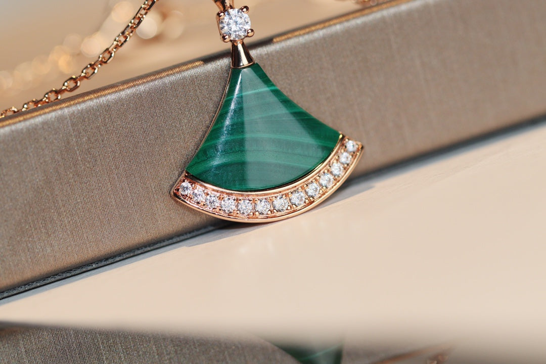 [⭐JeweliWhal]DREAM NECKLACE MALACHITE DIAMOND