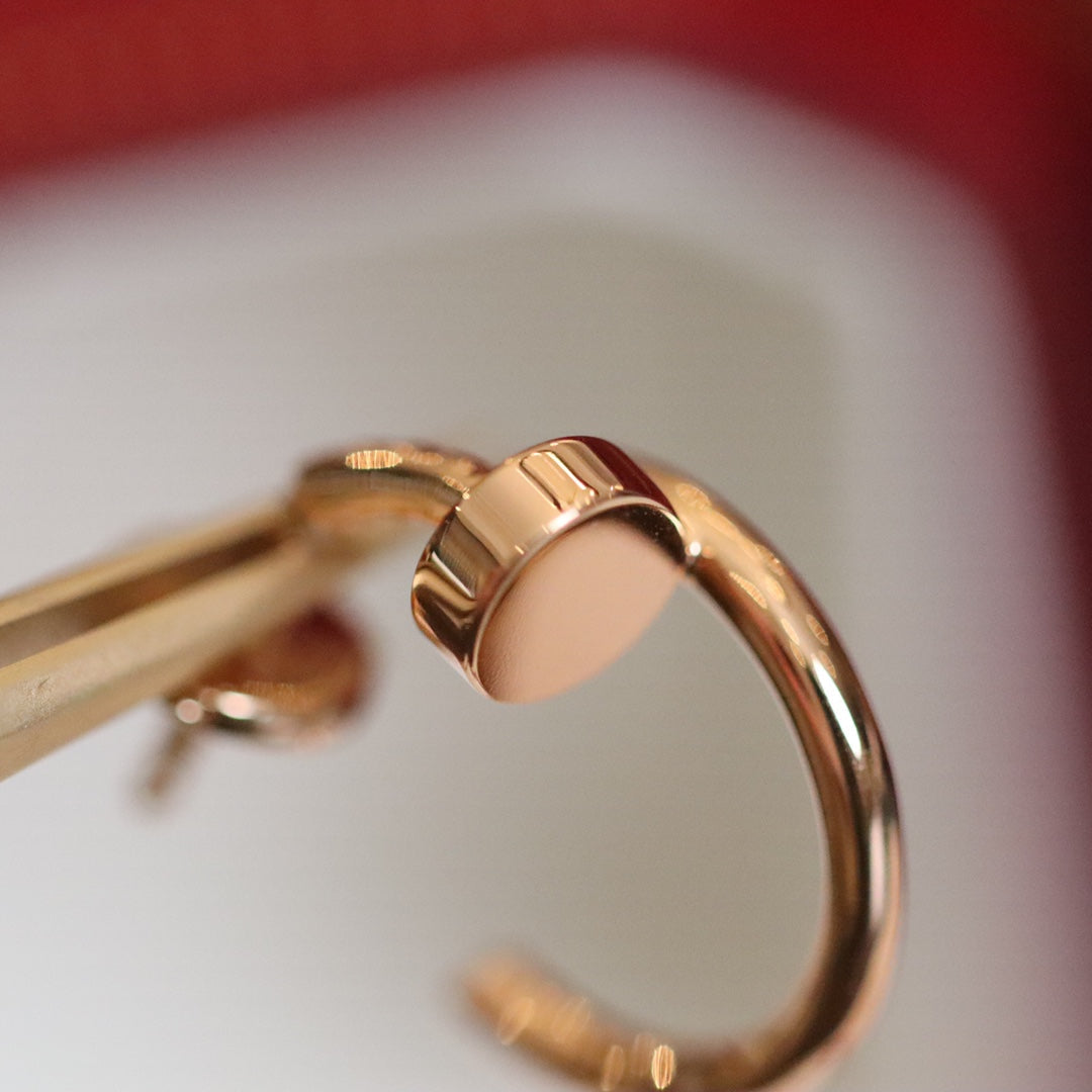 [⭐JeweliWhal]JUSTE EARRINGS PINK GOLD