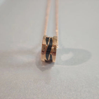 [⭐JeweliWhal]ZERO 1 NECKLACE PINK GOLD