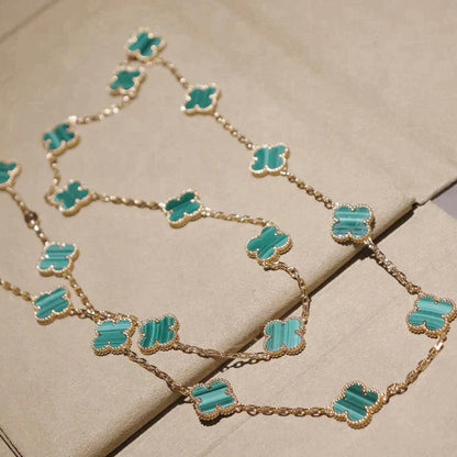 [⭐JeweliWhal]CLOVER 20 MOTIFS MALACHITE GOLD