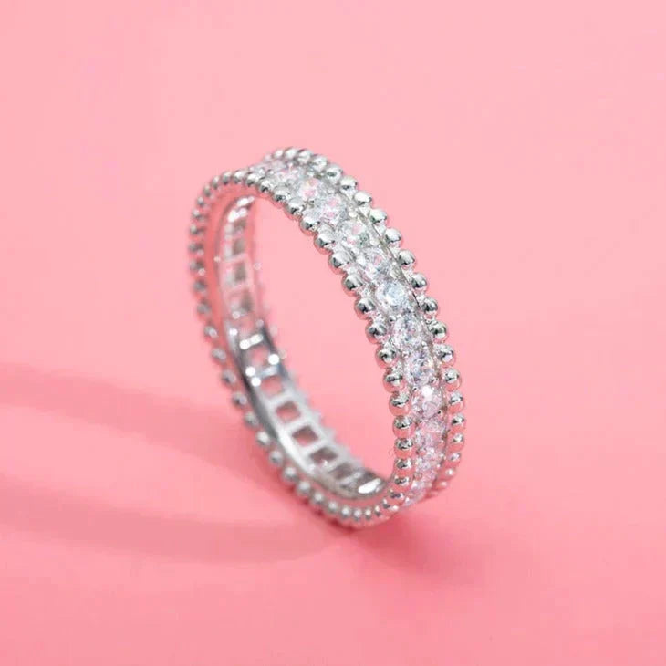 [⭐JeweliWhal]PERLEE DIAMOND SILVER RING