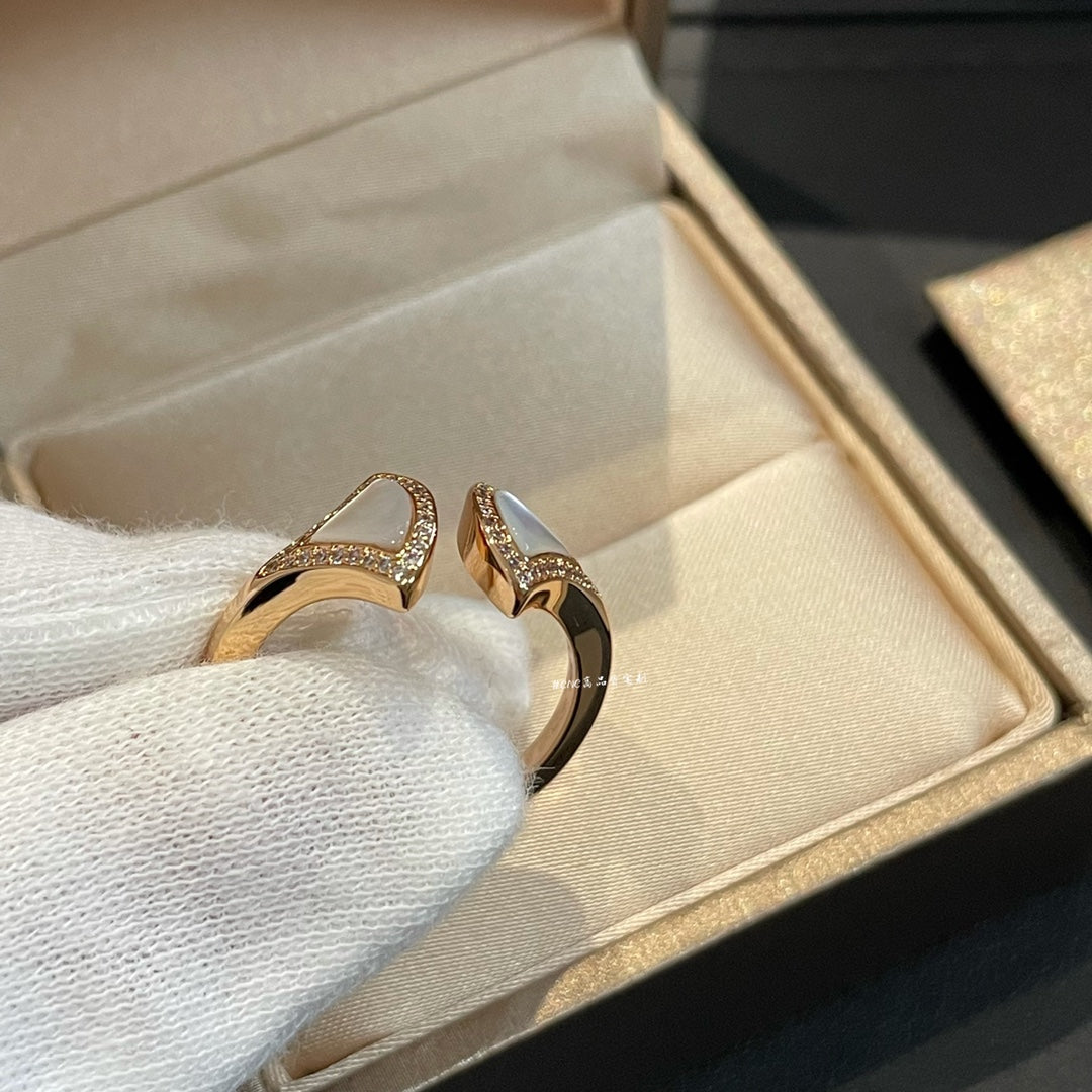 [⭐JeweliWhal]DREAM MOP DIAMOND OPEN RING