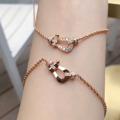 [⭐JeweliWhal]FORCE 10 PINK GOLD DIAMOND NECKLACE