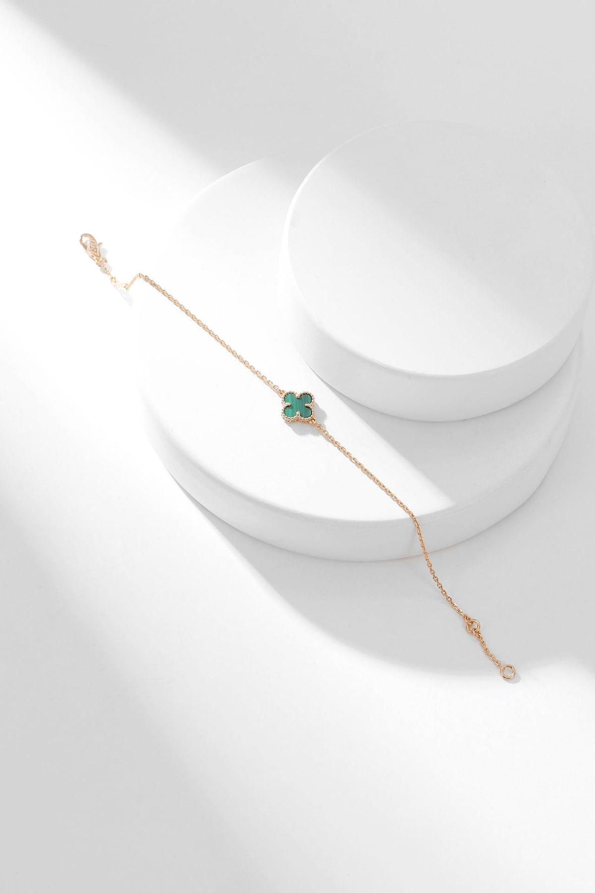 [⭐JeweliWhal]CLOVER BRACELET MALACHITE 1 MOTIF
