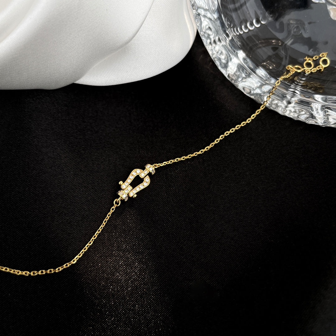 [⭐JeweliWhal]FORCE 10 FULL DIAMOND BUCKLE CHAIN LINK MINI MODEL