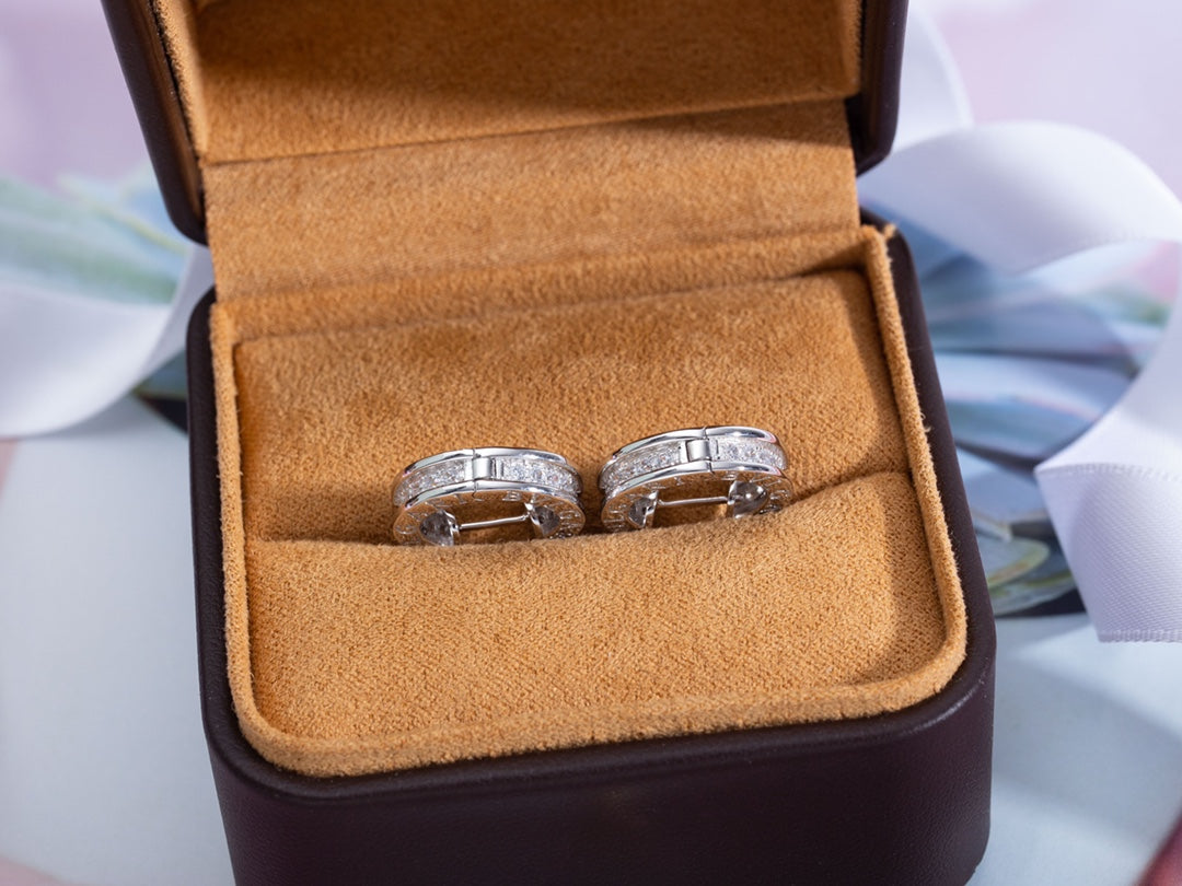 [⭐JeweliWhal]ZERO 1 MINI SILVER DIAMOND EARRINGS
