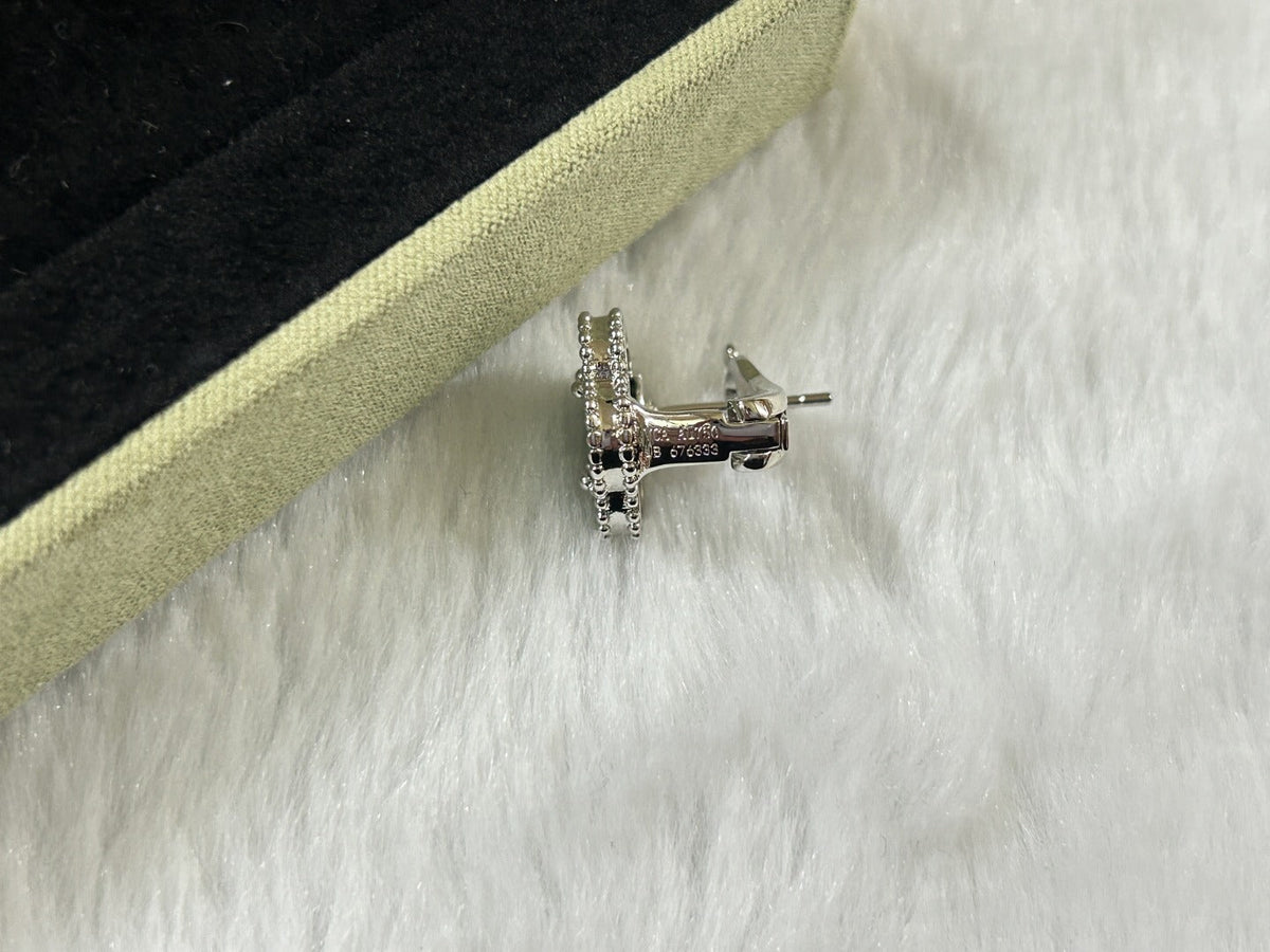 [⭐JeweliWhal]CLOVER PIETERSITE MEDIUM STUD EARRINGS