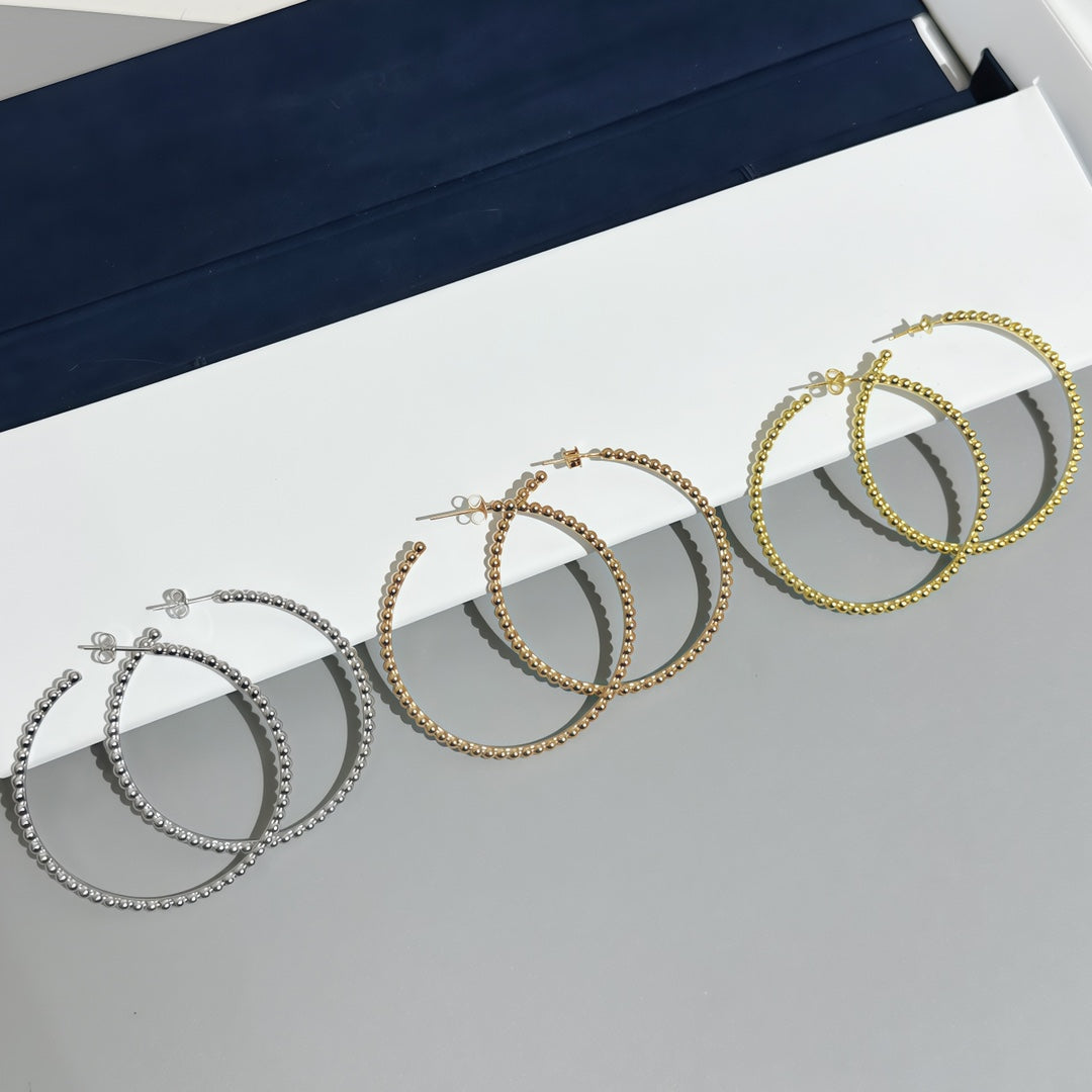 [⭐JeweliWhal]SMOOTH BEAD STUD EARRINGS