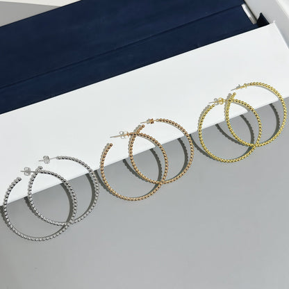 [⭐JeweliWhal]SMOOTH BEAD STUD EARRINGS