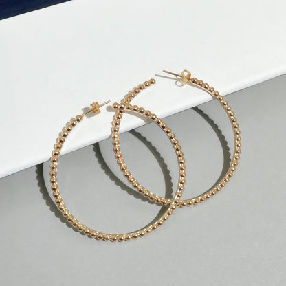 [⭐JeweliWhal]SMOOTH BEAD STUD EARRINGS