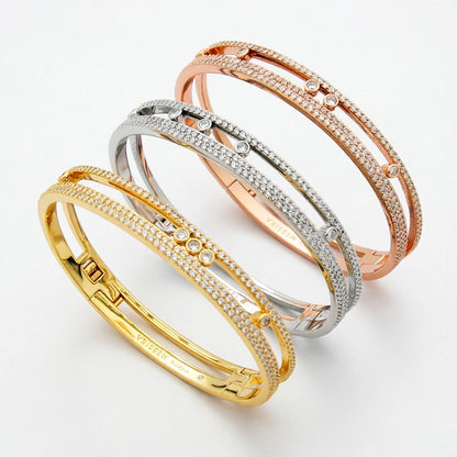 [⭐JeweliWhal]Move Romane pavé bangle