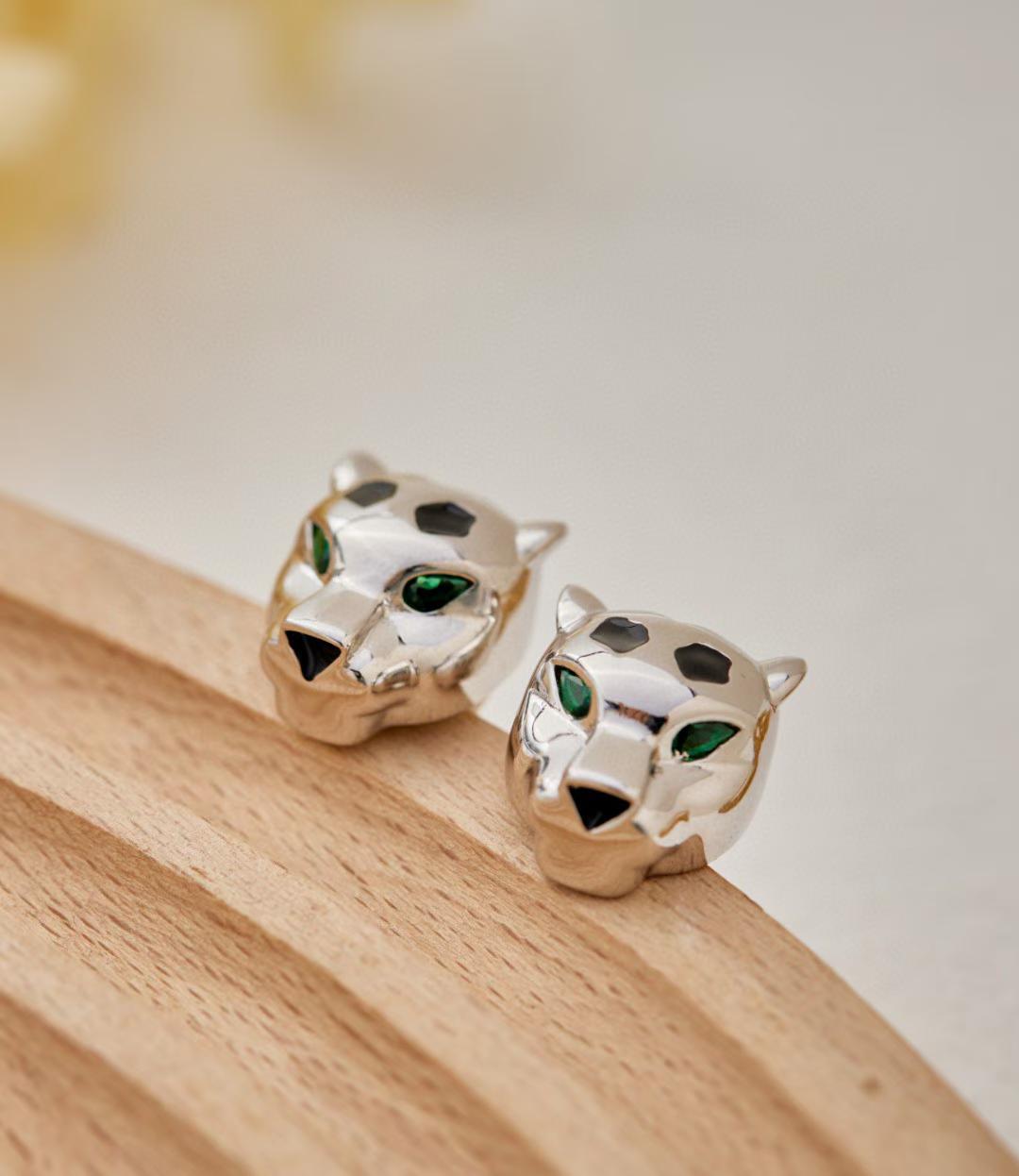 [⭐JeweliWhal]CHRRTAH-PRINT STUD EARRINGS, THREE COLORS
