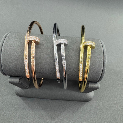 [⭐JeweliWhal]JUSTE BRACELET 2.5MM  DIAMONDS