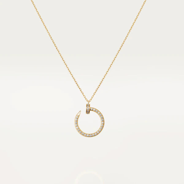 [⭐JeweliWhal]JUSTE NECKLACE GOLD DIAMONDS