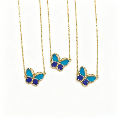 [⭐JeweliWhal]  2026 NEW LUCKY BUTTERFLY 1 MOTIFS NECKLACE