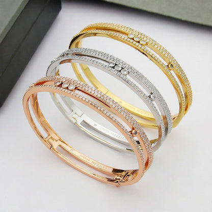 [⭐JeweliWhal]Move Romane pavé bangle