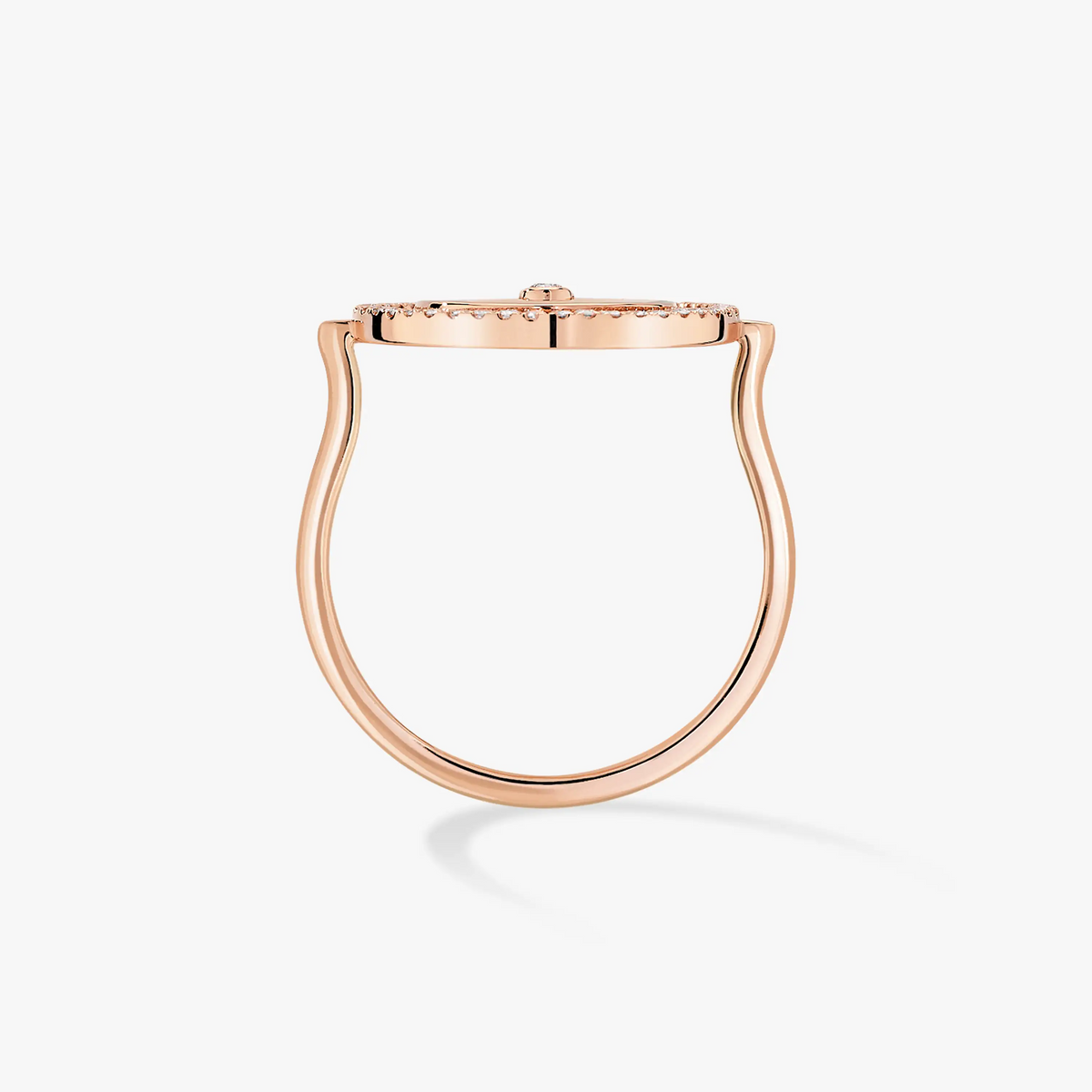 [⭐JeweliWhal]Demo MOVE PINK GOLD DIAMOND RING