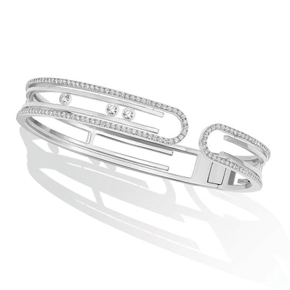 [⭐JeweliWhal]MOVE 10TH PAVED DIAMOND BRACELET