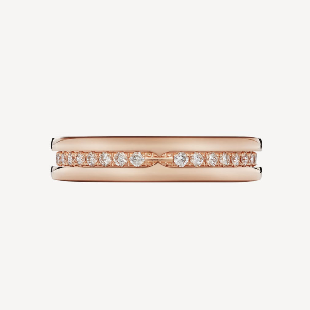 [⭐JeweliWhal]ZERO 1 ONE-BAND PAVED DIAMONDS ON THE SPIRAL RING