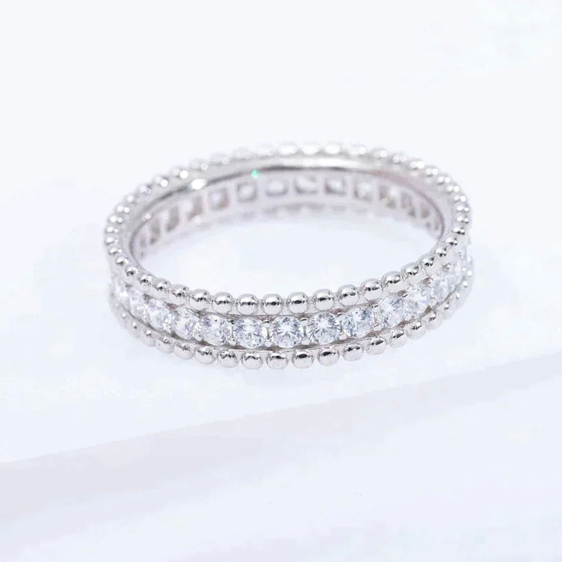 [⭐JeweliWhal]PERLEE DIAMOND SILVER RING