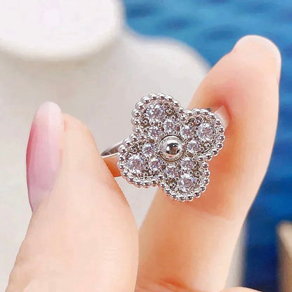 [⭐JeweliWhal]CLOVER DIAMOND RING