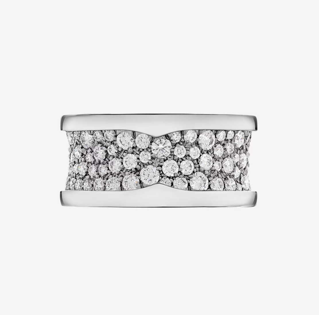 [⭐JeweliWhal]ZERO 1 WITH PAVED DIAMONDS ON THE SPIRAL RING